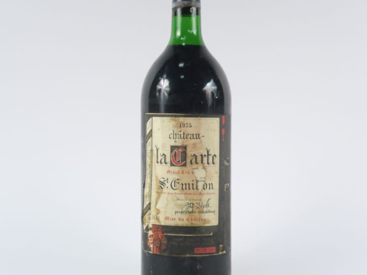 1 MAGNUM CHÂTEAU LA CARTE GCC ST ÉMILION - 1975 - ET