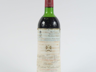 Vente aux enchères 1 BOUTEILLE CHÂTEAU MOUTON ROTHSCHILD 1er GCC PAUILLAC - 1977 - HEP-ME