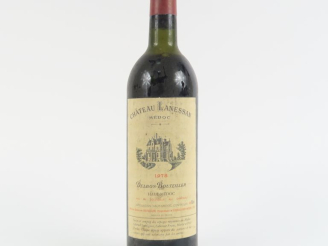 Vente aux enchères 1 BOUTEILLE CHÂTEAU LANESSAN HAUT MÉDOC - 1978 - HEP
