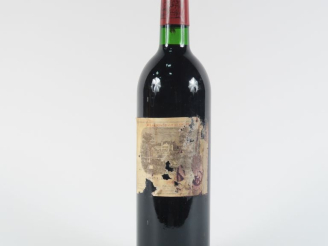 Vente aux enchères 1 BOUTEILLE CHÂTEAU LAFITE ROTHSCHILD 1er GCC PAUILLAC - 1981 - BG/EA
