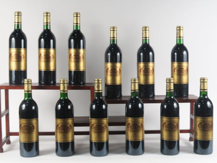 12 BOUTEILLES CHÂTEAU BATAILLEY GCC PAUILLAC - 1984 - CBO - BG