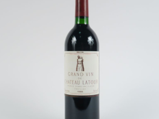 Vente aux enchères 1 BOUTEILLE CHÂTEAU LATOUR 1er GCC PAUILLAC - 1986 - BG