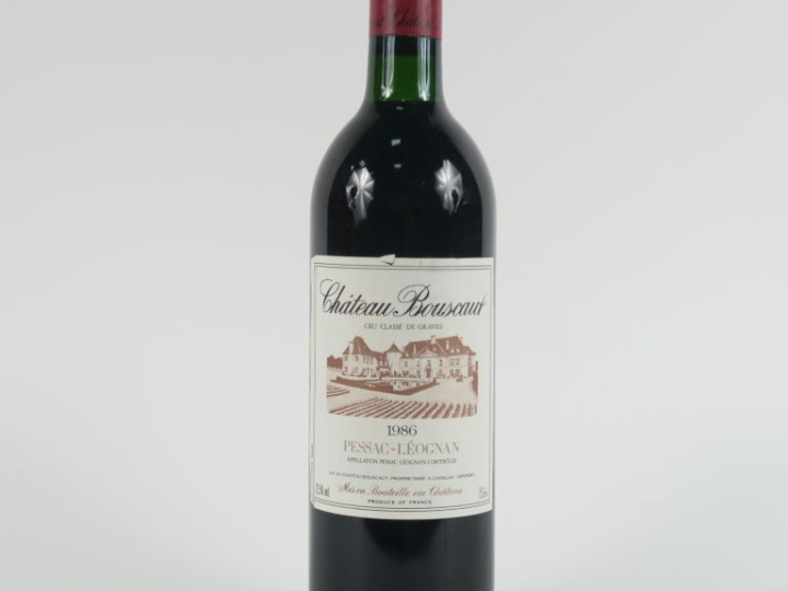1 BOUTEILLE CHÂTEAU BOUSCAUT CC GRAVES - 1986 - BG