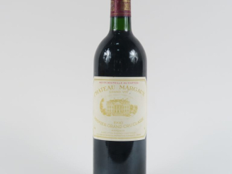 Vente aux enchères 1 BOUTEILLE CHÂTEAU MARGAUX 1er GCC MARGAUX - 1990 - BG/EF