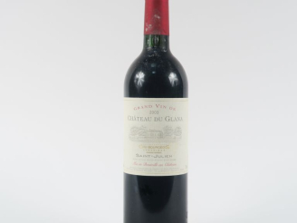 Vente aux enchères 1 BOUTEILLE CHÂTEAU DU GLANA CB ST JULIEN - 2003