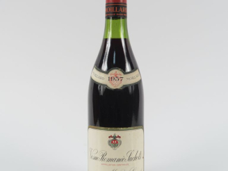 Vente aux enchères 1 BOUTEILLE VOSNE ROMANÉE SUCHOTS MOILLARD GRIVOT - 1957 - 2,5 CM