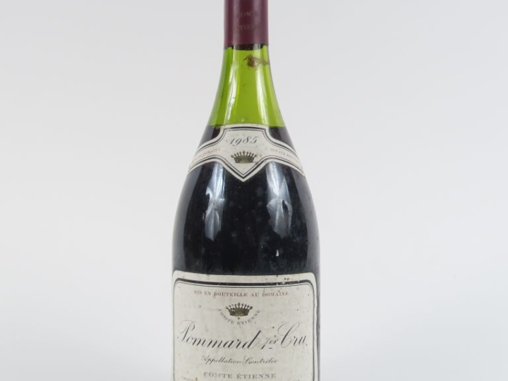 1 BOUTEILLE POMMARD 1er CRU COMTE ETIENNE - 1985 - 4,7 CM