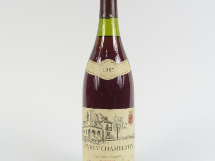 1 BOUTEILLE GEVREY CHAMBERTIN DOMAINE G. ROBLOT-MARCHAND - 1987