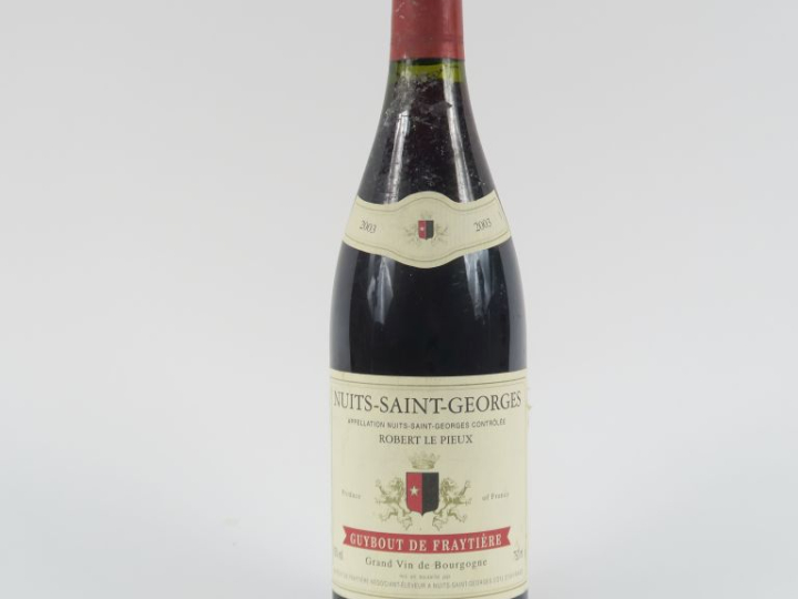 1 BOUTEILLE NUITS ST GEORGES GUYBOUT DE FRAYTIÈRE - 2003