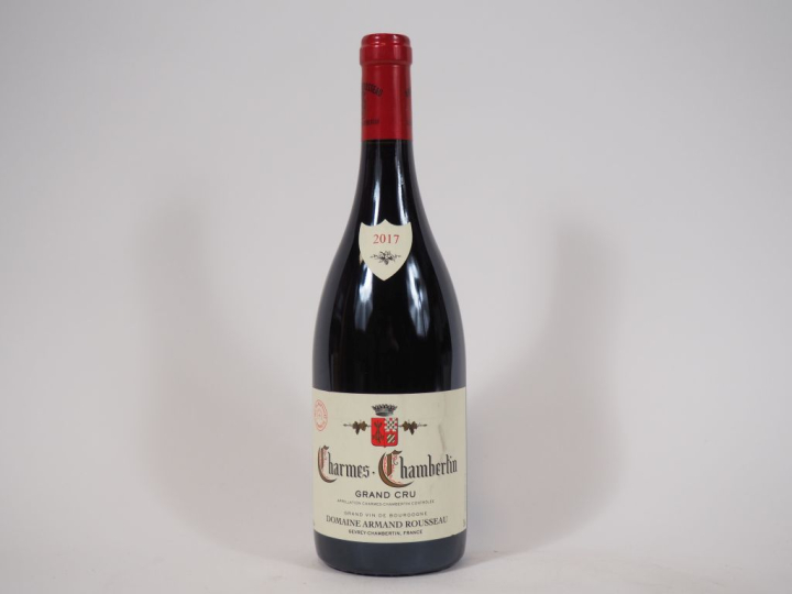 1 BOUTEILLE CHARMES CHAMBERTIN GC DOMAINE ARMAND ROUSSEAU - 2017