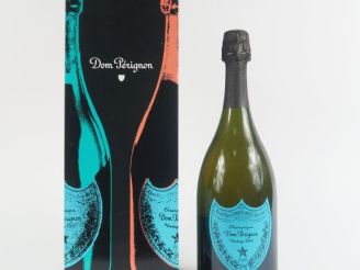 Vente aux enchères 1 BOUTEILLE CHAMPAGNE DOM PÉRIGNON 'ANDY WARHOL' - 2002 - COFFRET