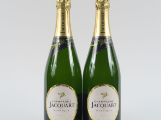Vente aux enchères 2 BOUTEILLES CHAMPAGNE JACQUART 'MOSAÏQUE'