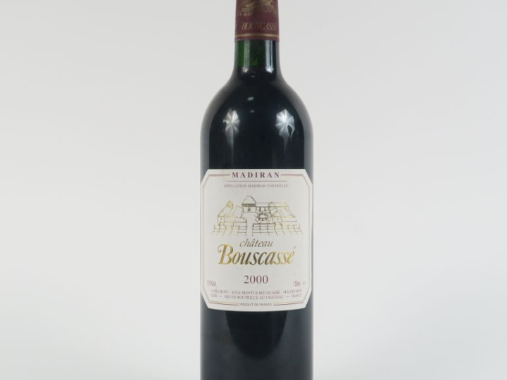 1 BOUTEILLE CHÂTEAU BOUSCASSÉ MADIRAN - 2000