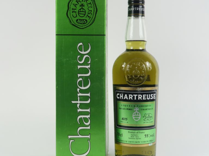 1 BOUTEILLE CHARTREUSE VERTE PÉRIODE 1982-1992 - COFFRET