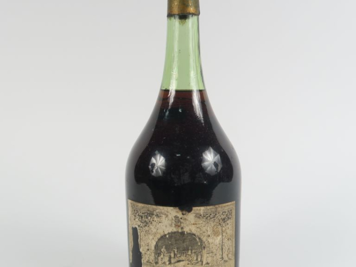 1 BOUTEILLE COGNAC FINE CHAMPAGNE CHÂTEAU PAULET - 1893 - ETA/CIRE AB