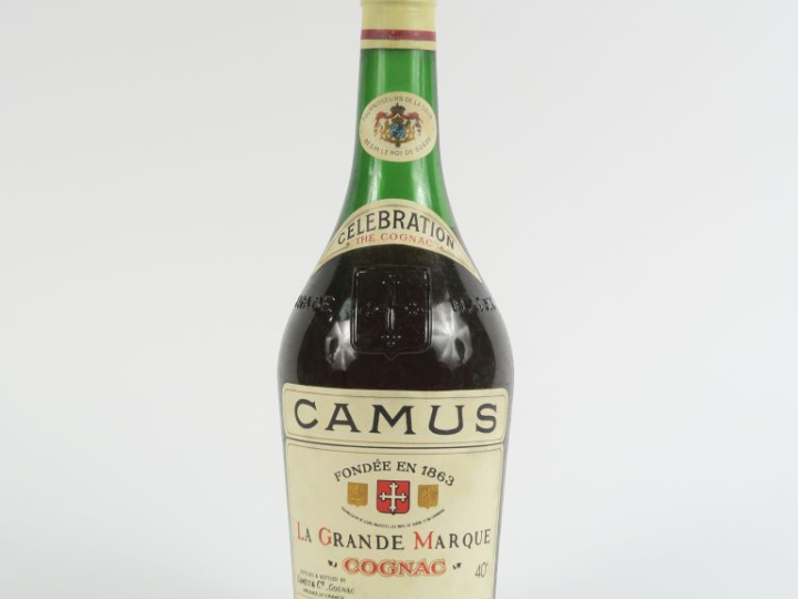 1 BOUTEILLE COGNAC CAMUS LA GRANDE MARQUE 'CELEBRATION' - PAPIER DE SO