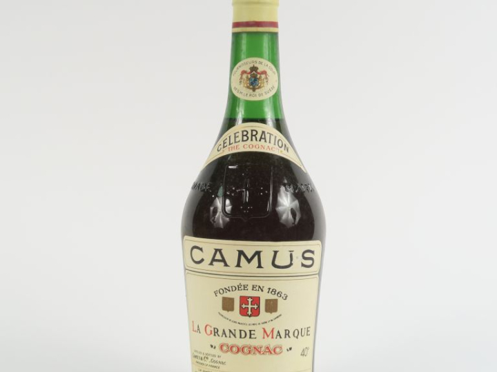 1 BOUTEILLE COGNAC CAMUS LA GRANDE MARQUE 'CELEBRATION' - PAPIER DE SO