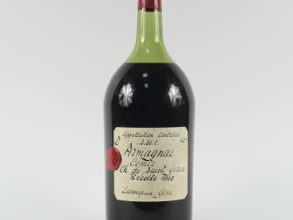 Vente aux enchères 1 POT (2,5 L) AMAGNAC COMTE DE SAINT GÉRAN 42° - 1925