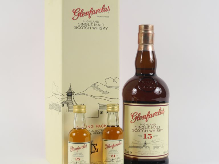 1 COFFRET GLENFARCLAS TASTING PACK : 1 x '15 ANS' (70 cl) 46° - 1 x '2