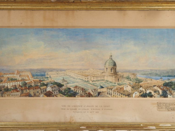 Ecole toulousaine fin XIXème Oeuvre commune de Jean Paul Laurens, Gill