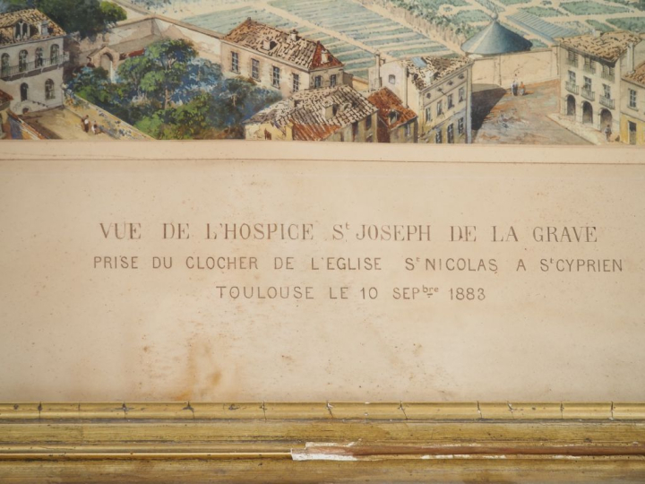Ecole toulousaine fin XIXème Oeuvre commune de Jean Paul Laurens, Gill