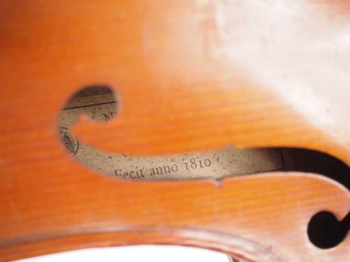 Violon 	portant l'etiquette "Bertholini" 	4/4 Expert : Atelier Dalle C