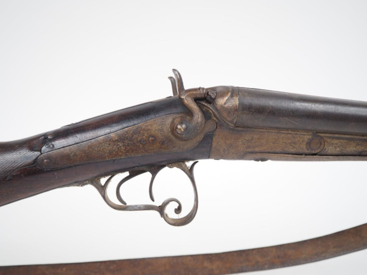Fusil de chasse à percussion centrale, chiens extérieurs, calibre 16-6