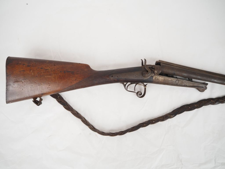 Fusil de chasse à percussion centrale, chiens extérieurs, calibre 16-6
