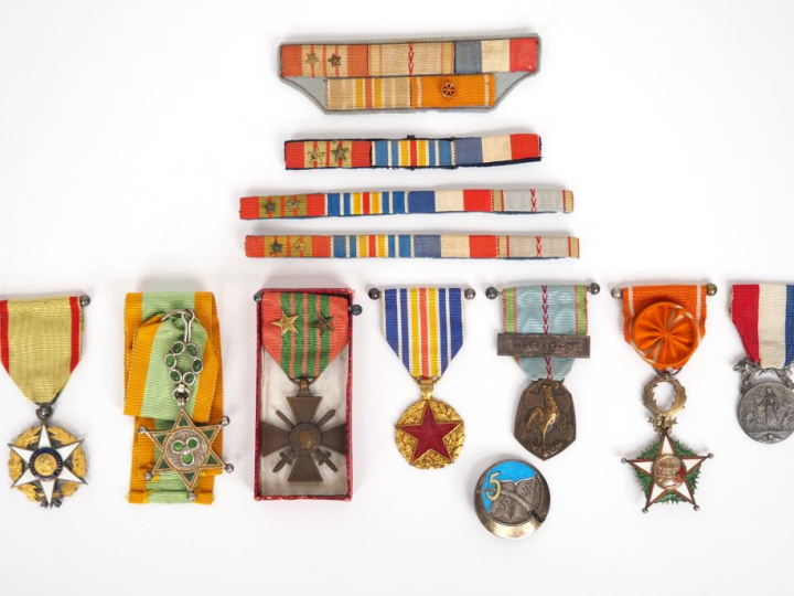 SOUVENIRS DE LA FAMILLE MIQUEL et d’Eugène MIQUEL, commandant le 5e RT