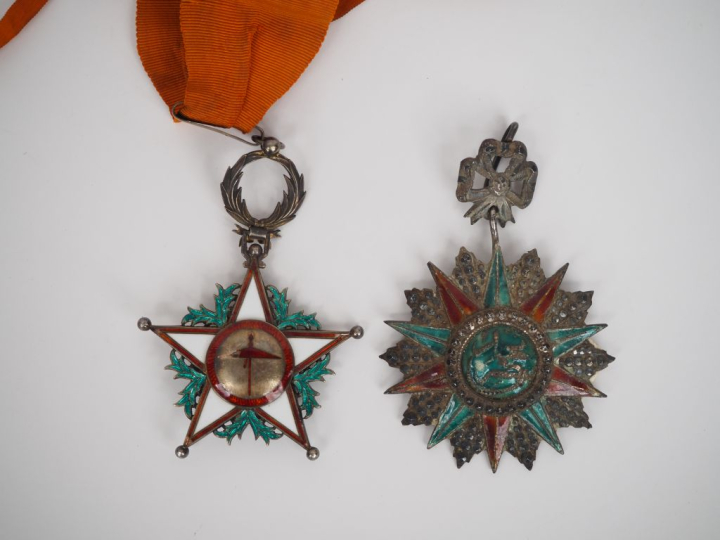 MAROC – TUNISIE  -Commandeur de l’ordre du Ouissam Alaouite (Maroc). E