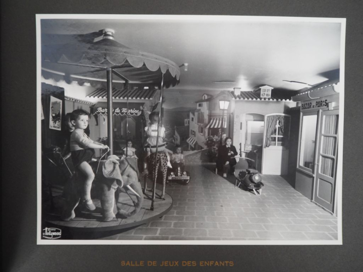 Carnet de photographies de la Compagnie Nationale Paquet sur le navire