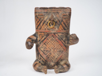 Vente aux enchères Colombie, culture Quimbaya, v 500-1500 apr. J-C. Figurine de "Cacique"