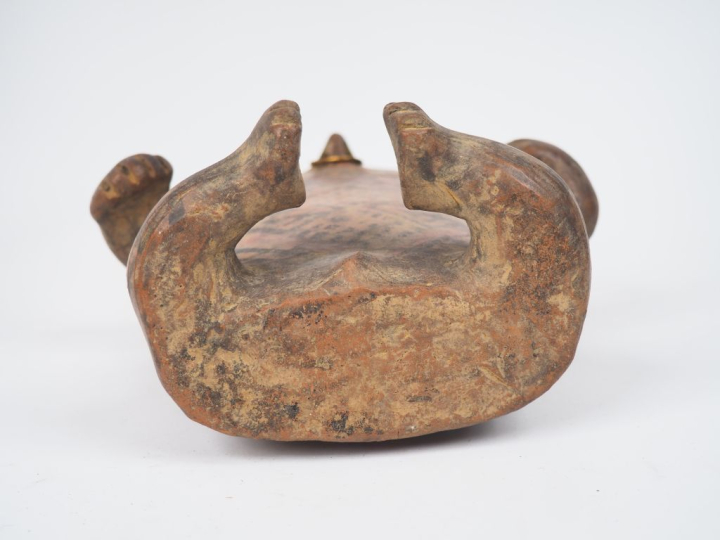 Colombie, culture Quimbaya, v 500-1500 apr. J-C. Figurine de "Cacique"