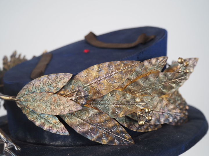 Coffret de récompenses du congrés gastronomique de Bordeaux 1885 conte