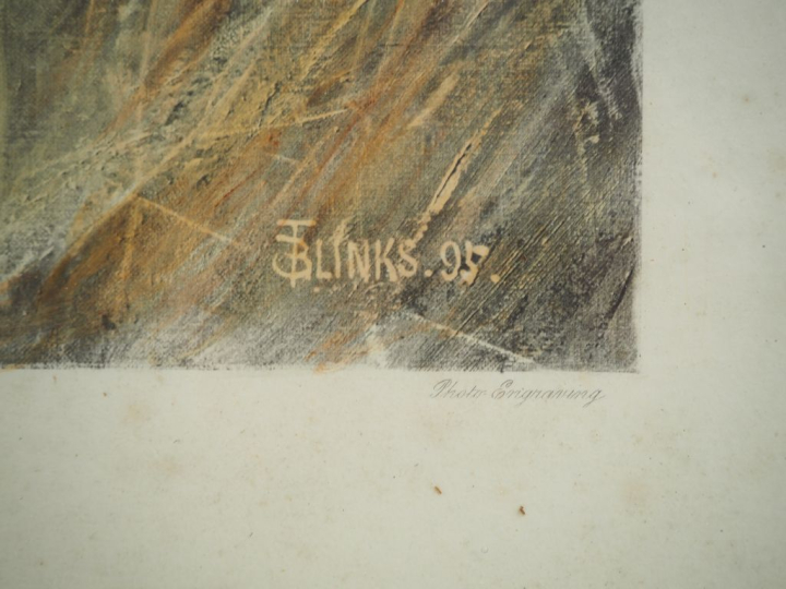 Paire de gravures anglaises en couleur d'après  BLINKS, "Unity' et "Th