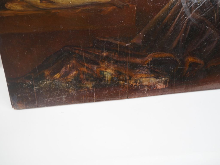 Ecole française fin XIXème. "Natures mortes aux poissons et aux fruits