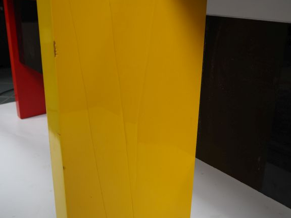 Danilo SILVESTRIN pour Rosenthal Memphis. Bureau "hommage à Mondrian" 