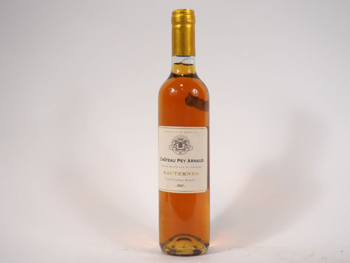 1 BOUTEILLE (50 CL) CHÂTEAU PEY ARNAUD SAUTERNES - 2012