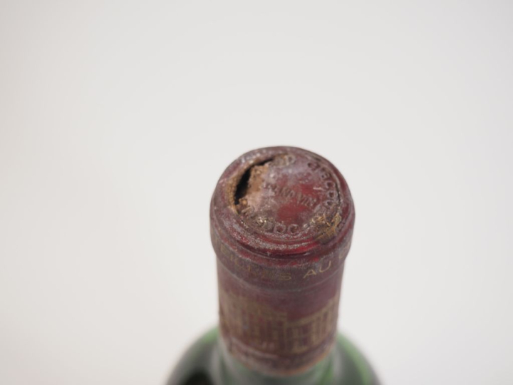 1 BOUTEILLE CHÂTEAU GISCOURS GCC MARGAUX - 1966 - MEP/CAPS AB