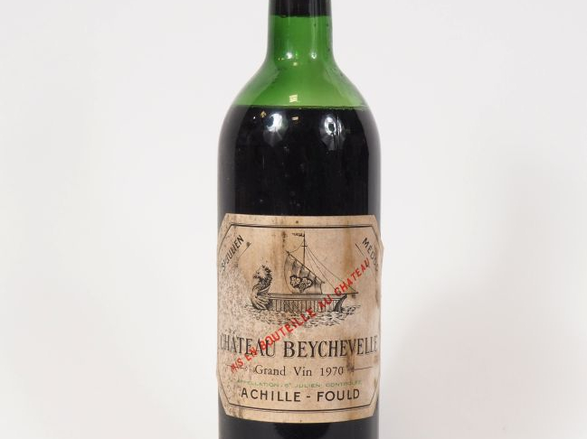 1 BOUTEILLE CHÂTEAU BEYCHEVELLE GCC ST JULIEN - 1970 - BEP/ET
