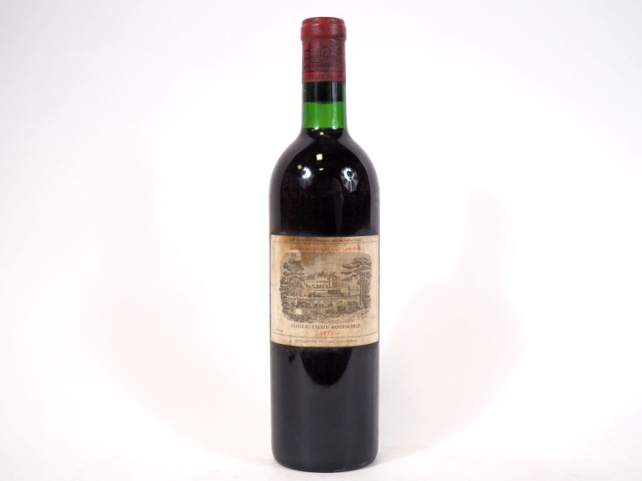 1 BOUTEILLE CHÂTEAU LAFITE ROTHSCHILD 1er GCC PAUILLAC - 1971