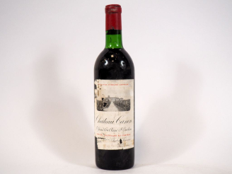 Vente aux enchères 1 BOUTEILLE CHÂTEAU CANON 1er GCC ST EMILION - 1971 - BG/ETA/BOUCHON L