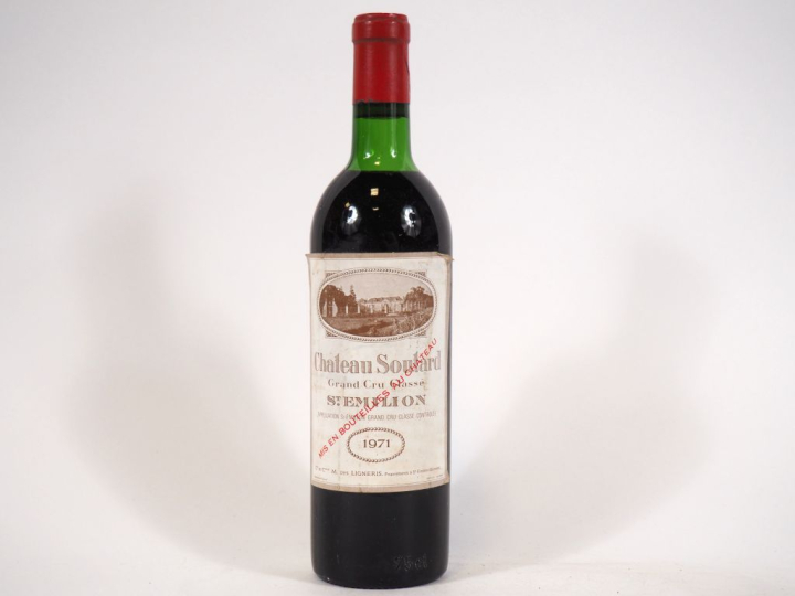 1 BOUTEILLE CHÂTEAU SOUTARD GCC ST EMILION - 1971 - LB