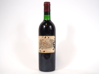 Vente aux enchères 1 BOUTEILLE CHÂTEAU LAFITE ROTHSCHILD GCC PAUILLAC - 1974 - ETA/BOUCH 
