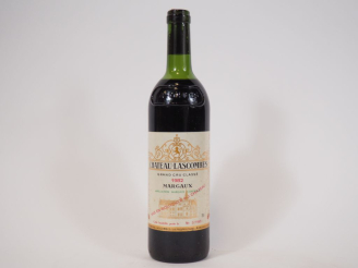 Vente aux enchères 1 BOUTEILLE CHÂTEAU LASCOMBES GCC MARGAUX - 1982 - HEP/CAPS MANQUANTE