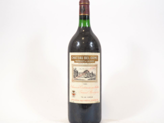 Vente aux enchères 1 MAGNUM CHÂTEAU BEL ORME TRONQUOY DE LALANDE HAUT MEDOC - 1983 - BLS