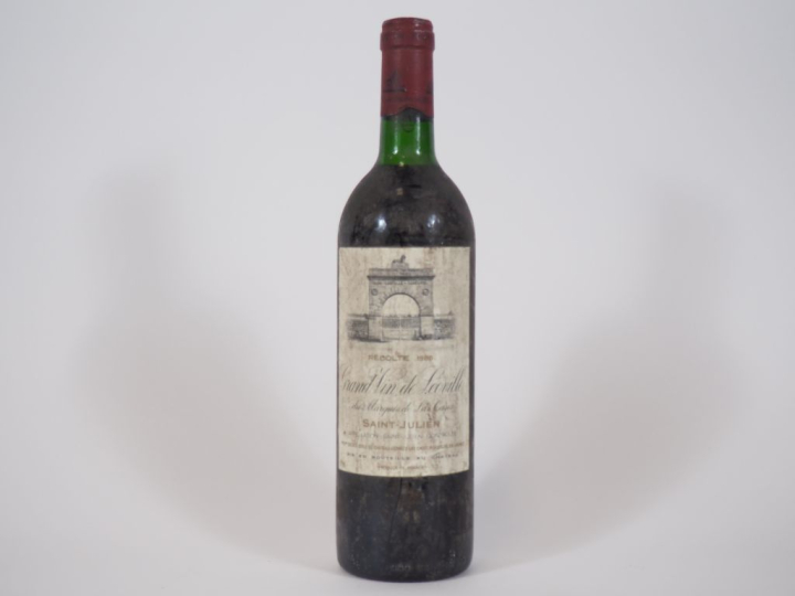 1 BOUTEILLE CHÂTEAU LÉOVILLE LAS CASES ST JULIEN - 1988 - LB/ELA/BS