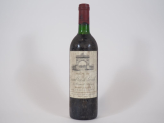 Vente aux enchères 1 BOUTEILLE CHÂTEAU LÉOVILLE LAS CASES ST JULIEN - 1988 - LB/ELA/BS