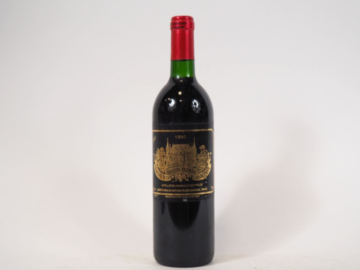 1 BOUTEILLE CHÂTEAU PALMER GCC MARGAUX - 1990