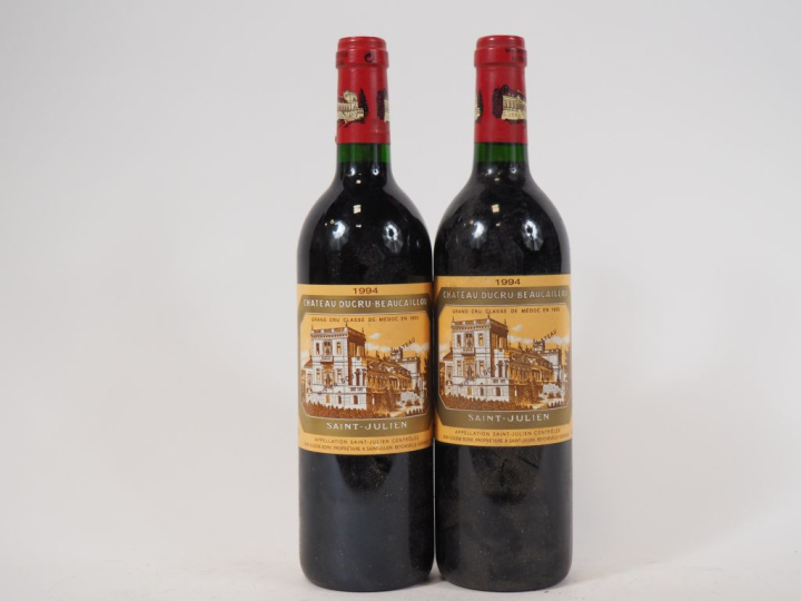 2 BOUTEILLES CHÂTEAU DUCRU BEAUCAILLOU GCC ST JULIEN - 1994